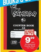 A4 Hardcover 192 Page Counter Book