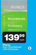 Pharos Klein Woordeboek/ Little Dictonary