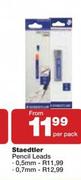 Staedtler Pencil Leads 0.7mm-Per Pack
