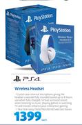 PS4 Wireless Headset-Each