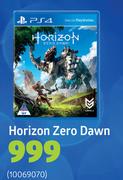 PS4 Horizon Zero Dawn