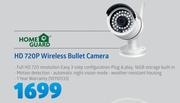 HomeGuard HD 720P Wireless Bullet Camera