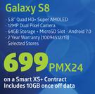 Samsung Galaxy S8-On A Smart XS+ Contract