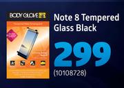 Bodyglove Note 8 Tempered Glass Black