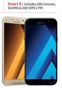 Samsung Galaxy A7 2017 LTE Smartphone-On A Smart S+ Contract