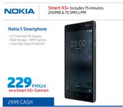 Nokia 5 Smartphone-On Smart XS + Contract