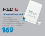 RED-E 2500Mah Power Power Bank
