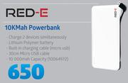 RED-E 10KMah Power Power Bank
