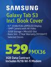 Samsung Galaxy Tab S3 Incl. Book Cover-On 3GB Data Contract