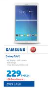 Samsung Galaxy Tab E-On 2GB Data Contract