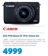 Canon EOS M10 Black EF-M15-45mm Kit