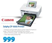 Canon Selphy CP 1000 Printer
