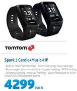 Tomtom Spark 3 Cardio + Music + HP-Each