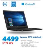Dell Inspiron 3552 Notebook