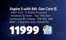 Acer Aspire 5 With 8th Gen Core i5 + JBL Flip Black Bluetooth Speaker Or Fitbit Flex 2