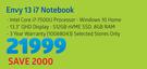 HP Envy 13 i7 Notebook