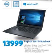 Dell Inspiron 3567 i7 Notebook