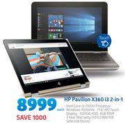 HP Pavilion X360 i3 2 In1-Each