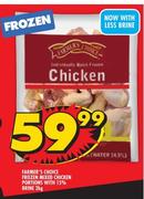 Farmer's Choice Frozen Mixed Chicken Portions With 15% Brine-2Kg