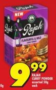 Rajah Curry Powder Assorted-50g Each