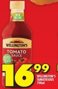 Wellington's Tomato Sauce-700ml
