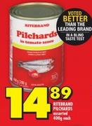 Ritebrand Pilchards Assorted-400g Each