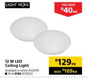 Lightworx 18W LED Ceiling Light-Each