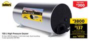 Builders 150L High Pressure Geyser