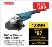 Makita 2200W 230mm Angle Grinder