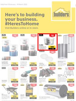 Builders KwaZulu-Natal : Here's To Building Your Business (18 January - 14 March 2022), page 1