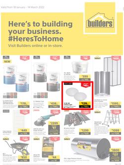Builders KwaZulu-Natal : Here's To Building Your Business (18 January - 14 March 2022), page 1
