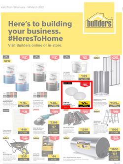 Builders KwaZulu-Natal : Here's To Building Your Business (18 January - 14 March 2022), page 1