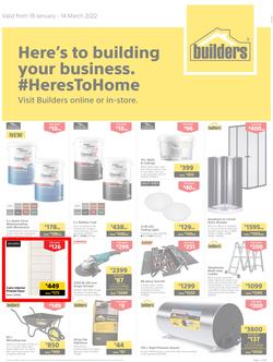 Builders KwaZulu-Natal : Here's To Building Your Business (18 January - 14 March 2022), page 1