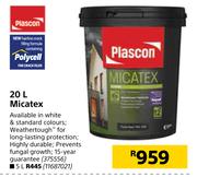 Plascon 20L Micatex
