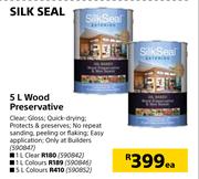 Silk Seal 5L Wood Preservative-Each