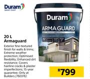 Duram 20L Armguard