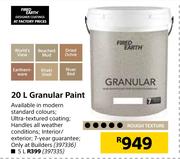 Fired Earth 5L Granular Paint