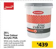 Plascon 20L True Colour Acrylic PVA