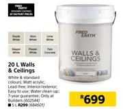 Fired Earth 5L Walls & Ceilings