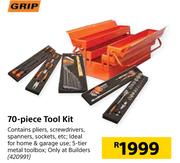 Grip 70 Piece Tool Kit