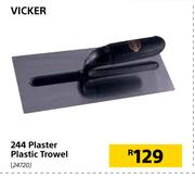 Vicker 244 Plaster Plastic Trowel