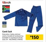 Beck Conti Suit (Royal/Khaki)