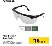 Evrigard Anti Scratch Spectacles-Per Pair