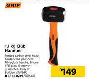 Grip 1.1Kg Club Hammer