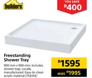 Builders Freestanding Shower Tray-900mm x 900mm