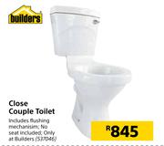 Builders Close Couple Toilet