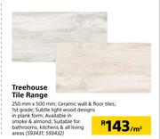 Tree House Tile Range-250mm x 500mm Per Sqm