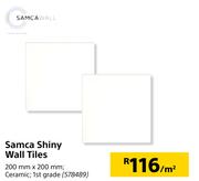 Samca Shiny Wall Tiles-200mm x 200mm Per Sqm