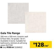 Gala Tile Range (Grey)-330mm x 330mm Per Sqm