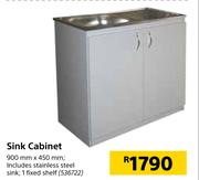 Sink Cabinet-900mm x 450mm